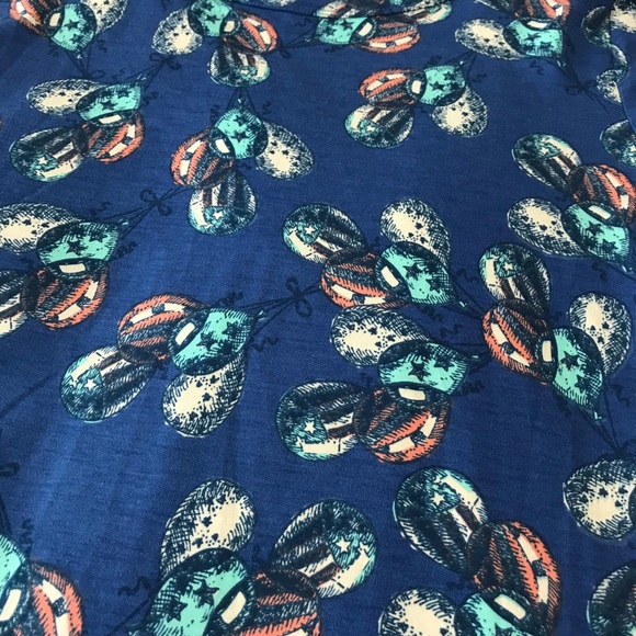 LuLaRoe Julia dress NWT balloon print XL - Picture 2 of 4